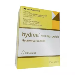 Гидреа (Гидроксикарбамид) 500мг Франция капсулы №20 (20 шт.) фото